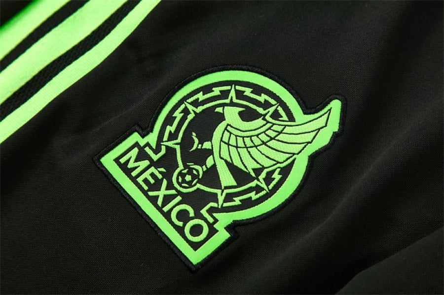 Winter training kit Mexico national team 2026-2027 green