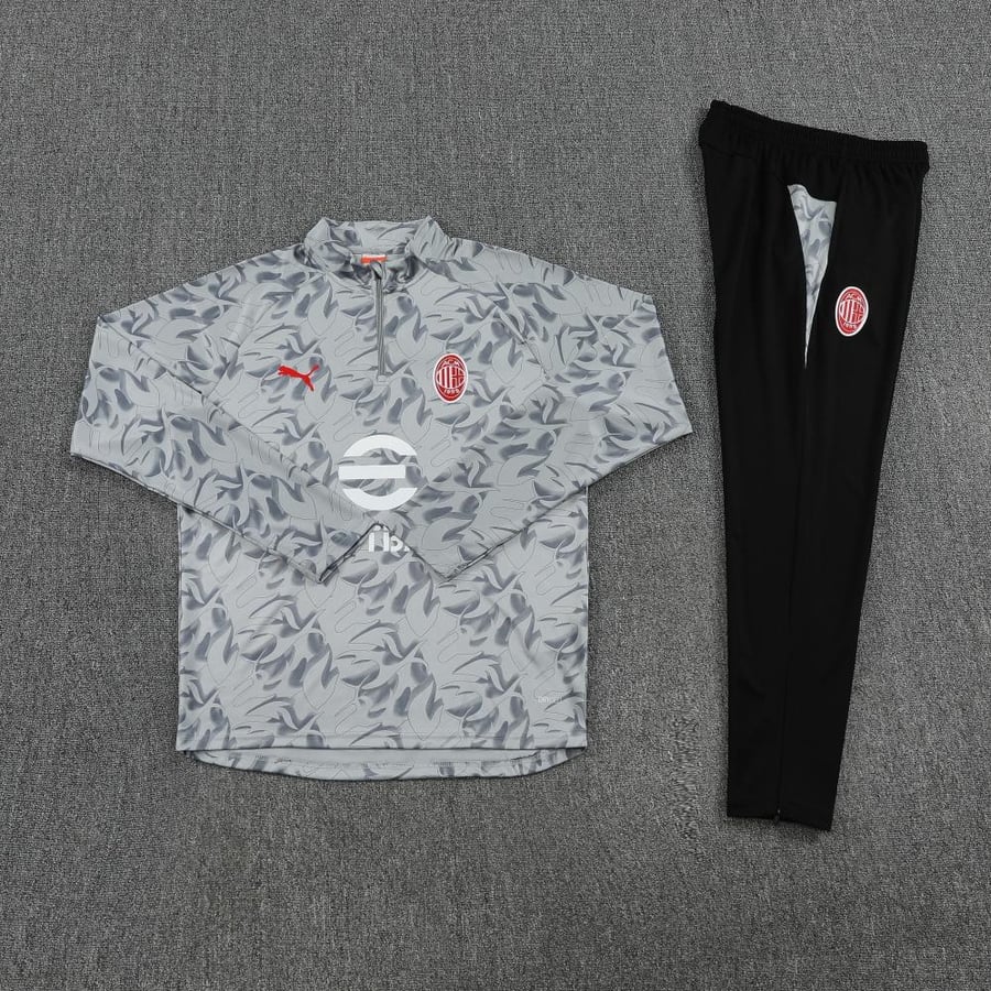 Winter training kit Milan 2025-2026 gray
