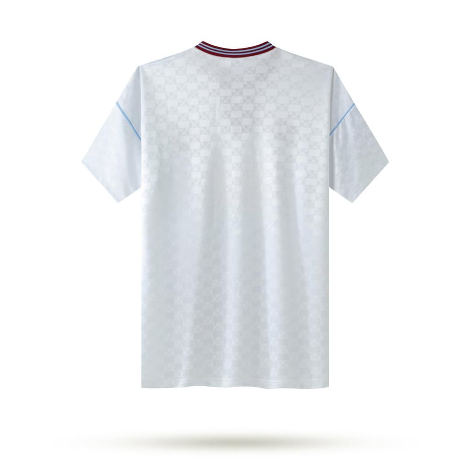 West Ham United kit for the 1989-1990 season, white