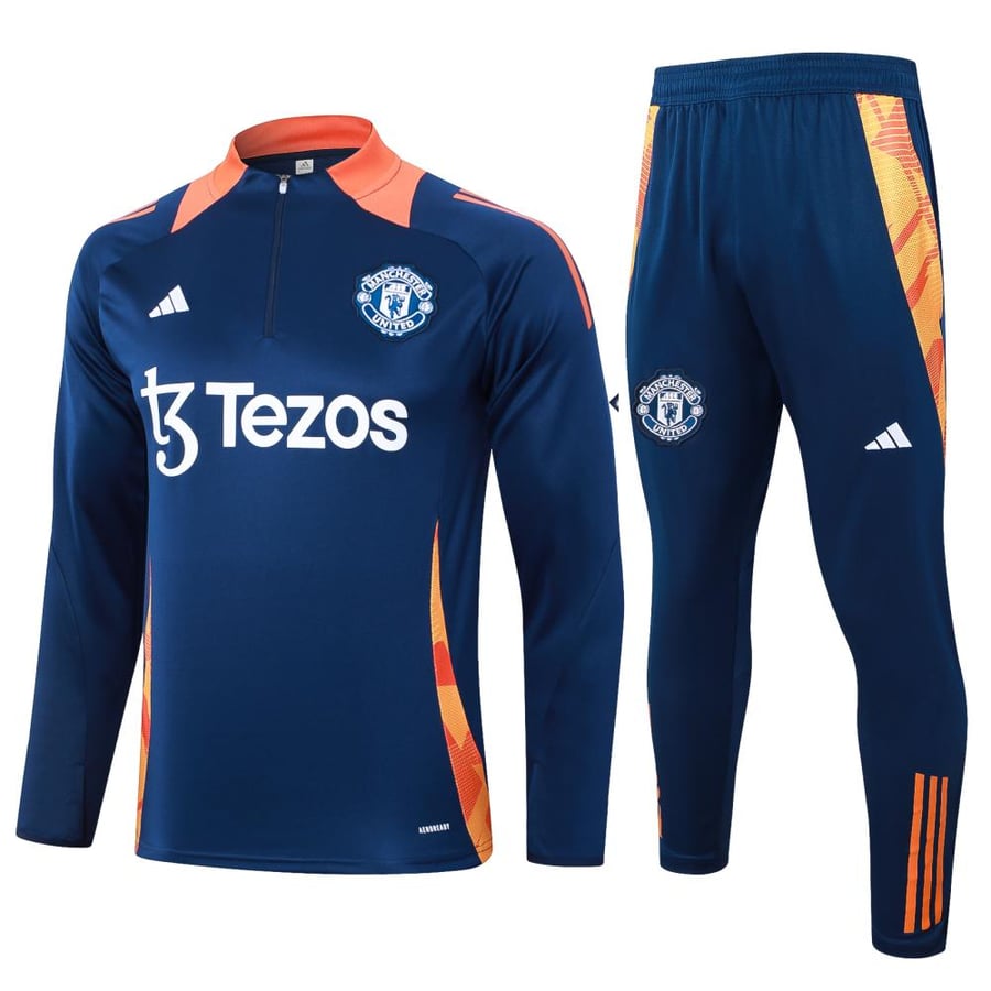 Manchester United 2024-2025 winter training set navy
