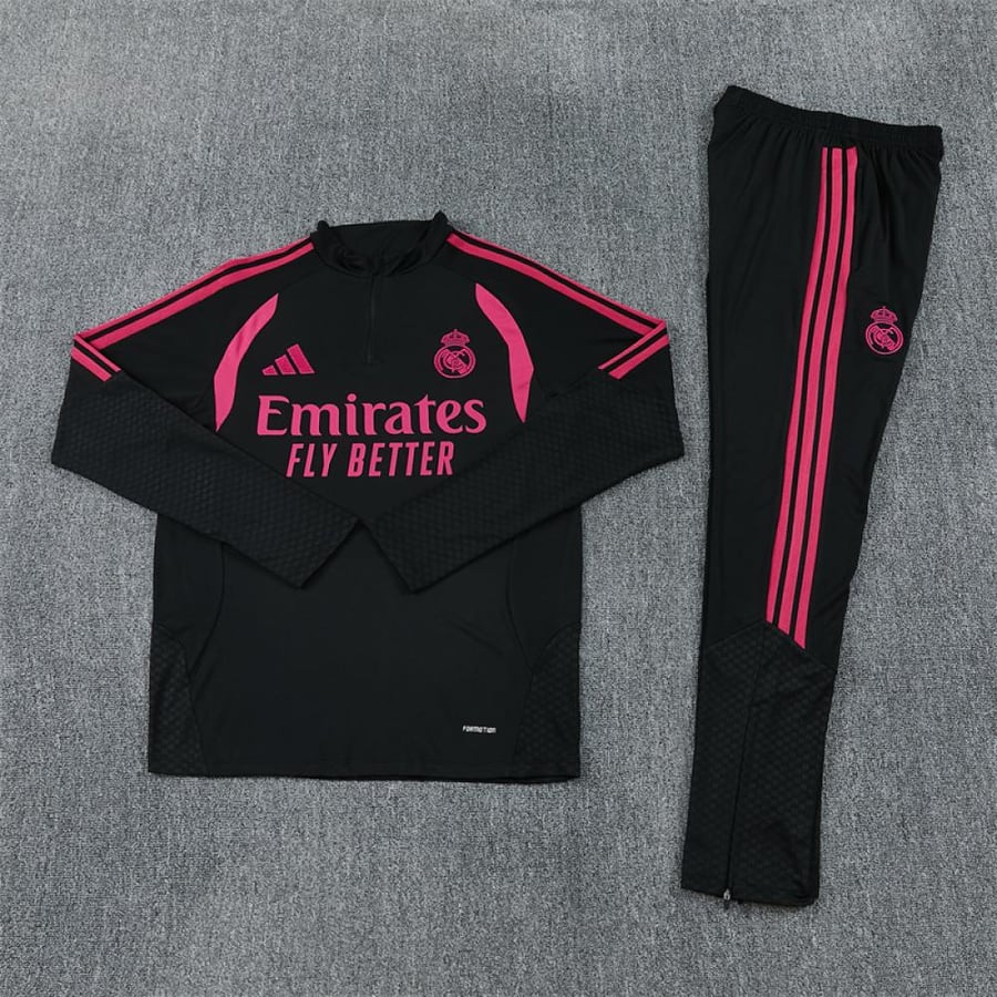 طقم تدريب شتوي ريال مدريد 2026-2027 اسود