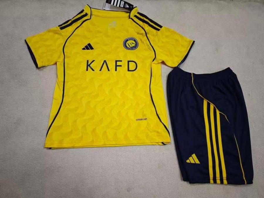 Al-Nasr main kit 2025-2026 children