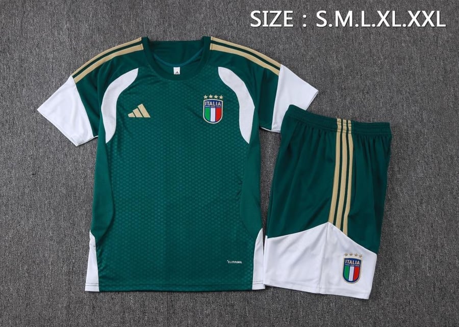 Italy national team summer training set 2026-2027 green