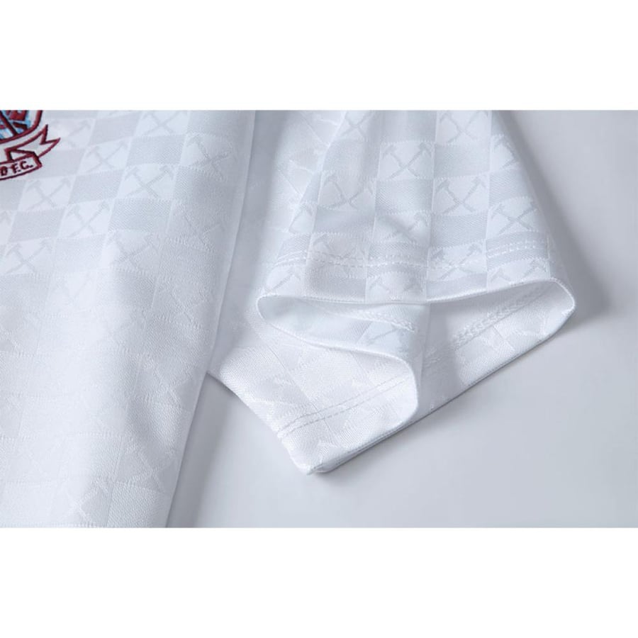 West Ham United kit for the 1989-1990 season, white