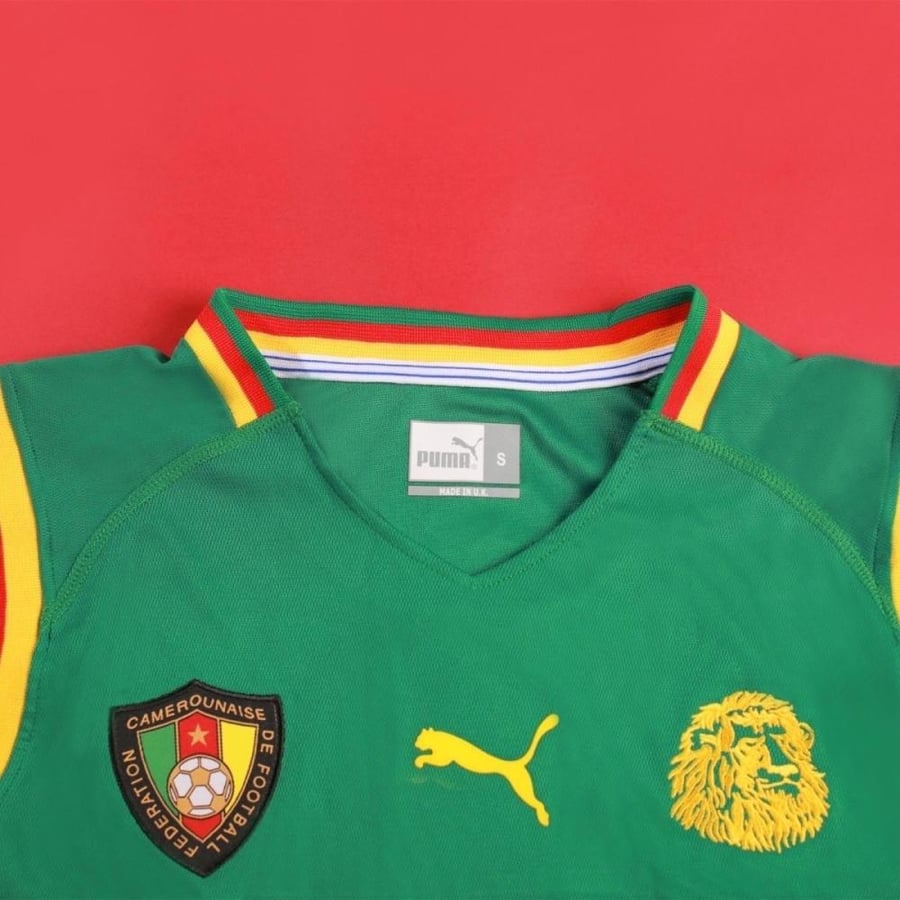 تيشيرت منتخب الكاميرون 2002 اخضر