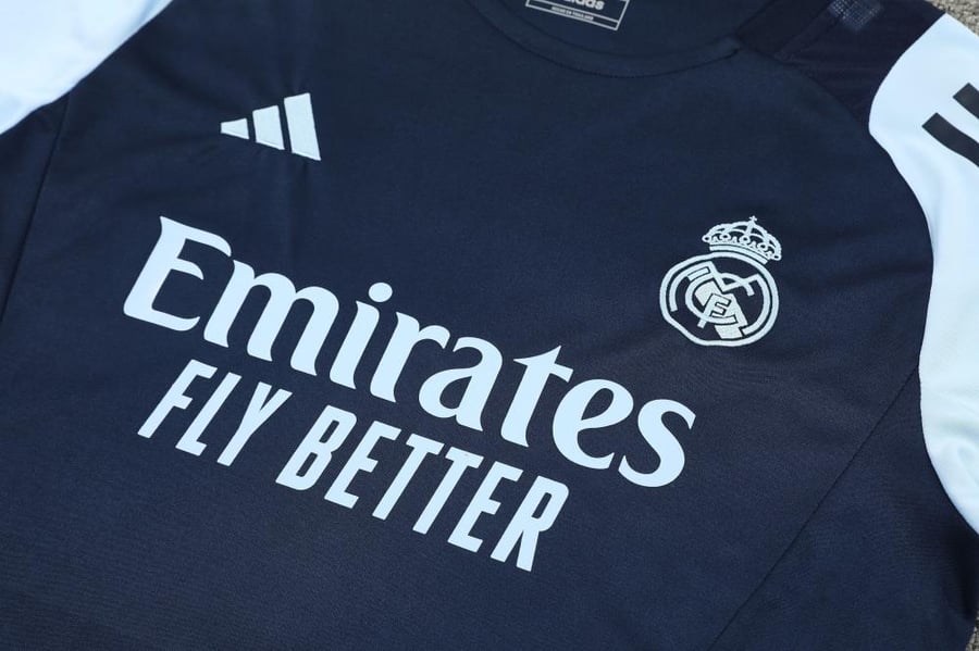 Real Madrid 2024-2025 summer training set navy