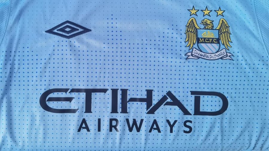 Manchester City kit for the 2011-2012 season