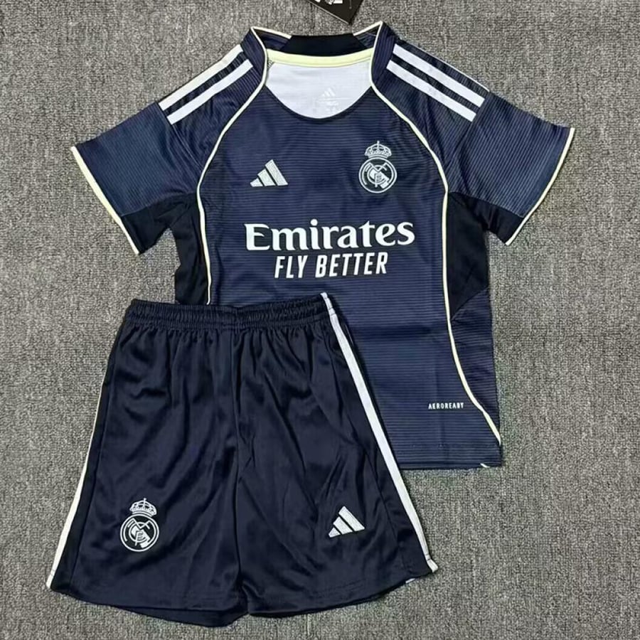 طقم ريال مدريد الاحتياطي 2025-2026 اطفال