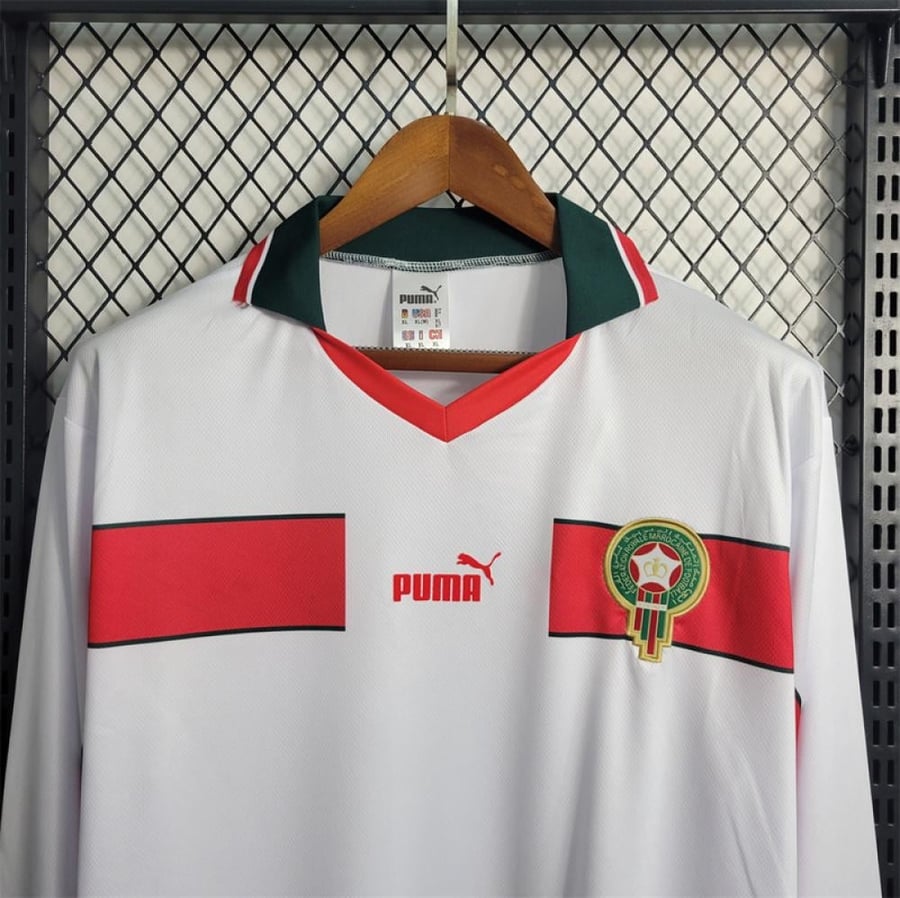 تيشيرت منتخب المغرب الاحتياطي 1998 كم طويل