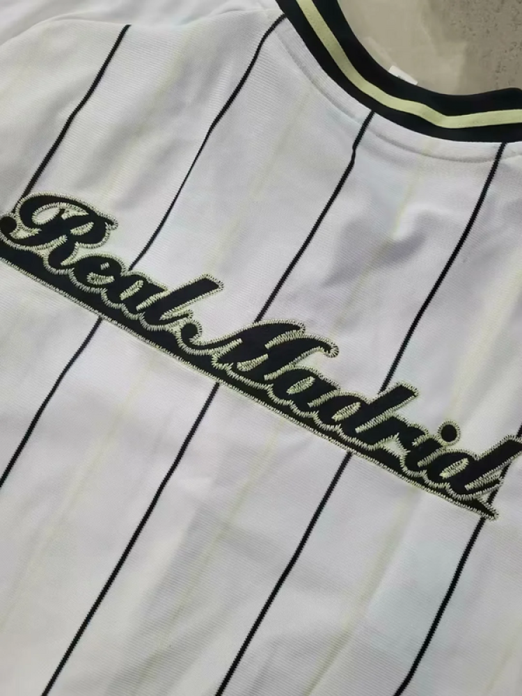 Real Madrid baseball shirt 2025-2026