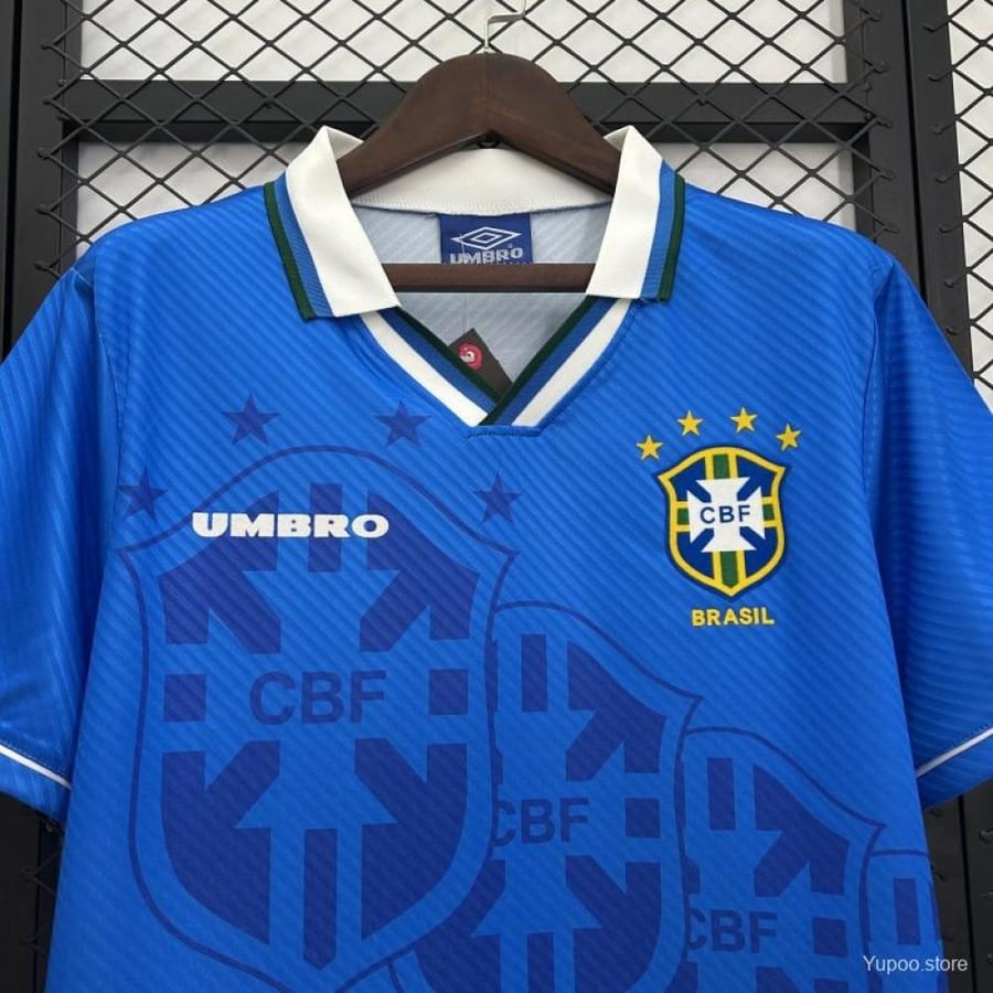 تيشيرت منتخب البرازيل موسم 1994 ازرق
