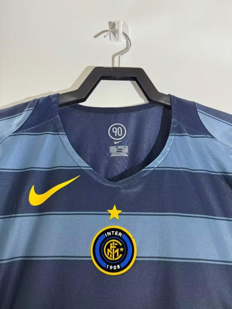 Inter Milan team 2004-2005 season navy