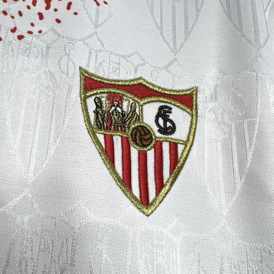 Sevilla kit for the 1994-1996 season white