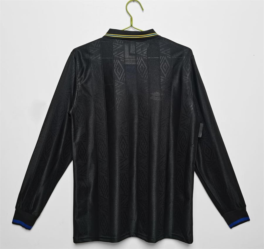 Manchester United set, 1993-1995 season, black, long sleeves
