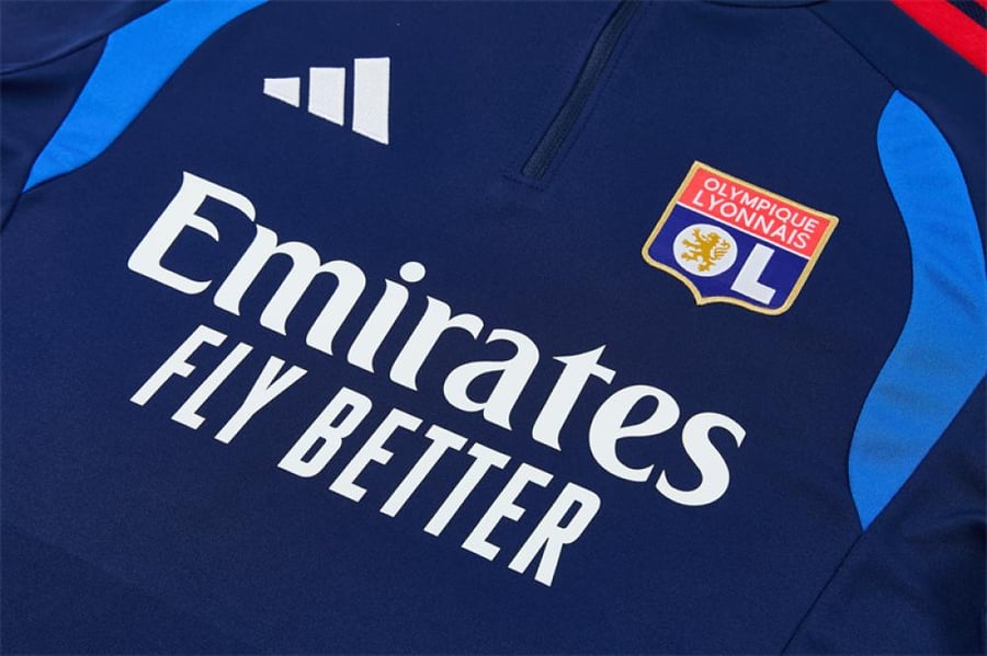 طقم تدريب شتوي اولمبيك ليون 2026-2027 كحلي
