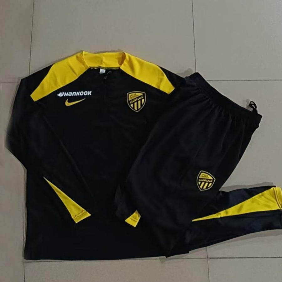 Winter training kit Al-Ittihad 2025-2026 black