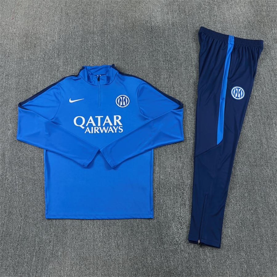 Winter training set Inter Milan 2026-2027 blue