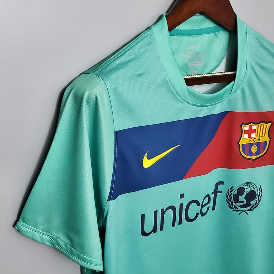 Barcelona kit for the 2010-2011 season, sky blue
