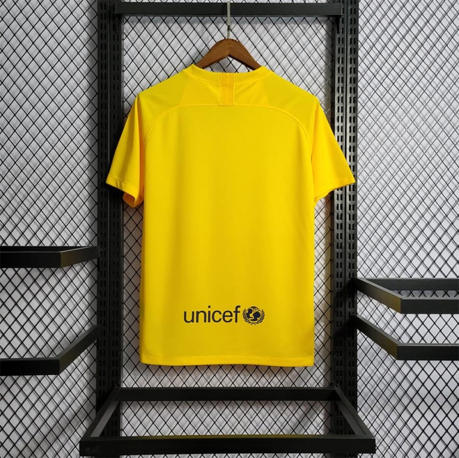 Barcelona kit 2019-2020 season yellow