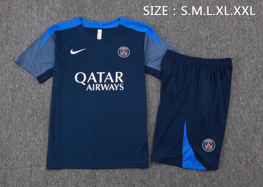 Paris Saint-Germain 2025-2026 summer training set navy