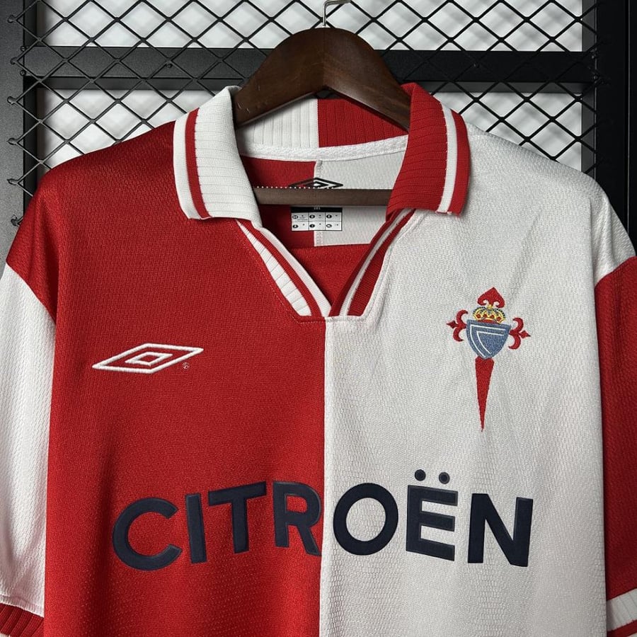 Celta Vigo set 2001-2002 season white