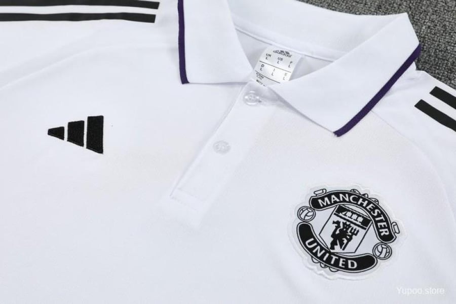 Manchester United 2025-2026 summer training set polo white