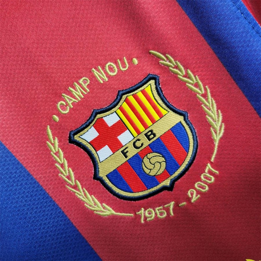 Barcelona team 2007-2008 season red