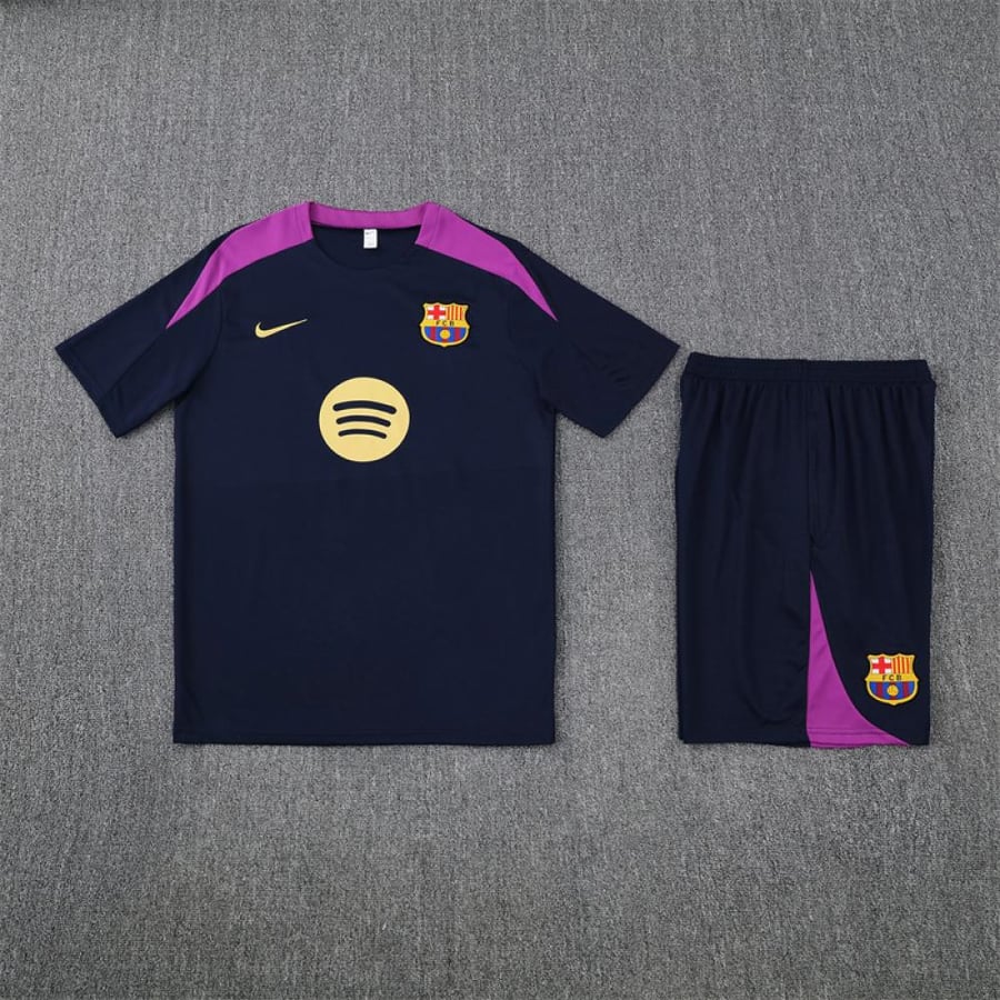 طقم تدريب صيفي برشلونة 2025-2026 كحلي