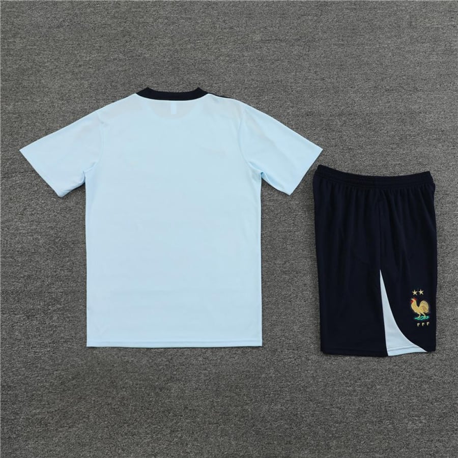 France national team summer training set 2024-2025 sky blue