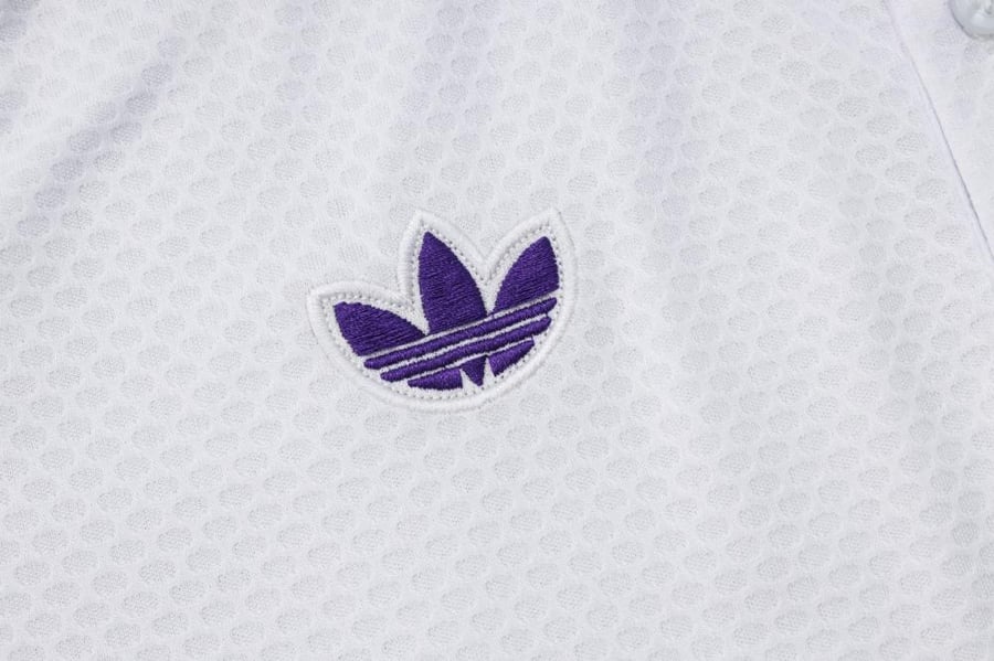 Summer training set polo Real Madrid 2025-2026 purple and white