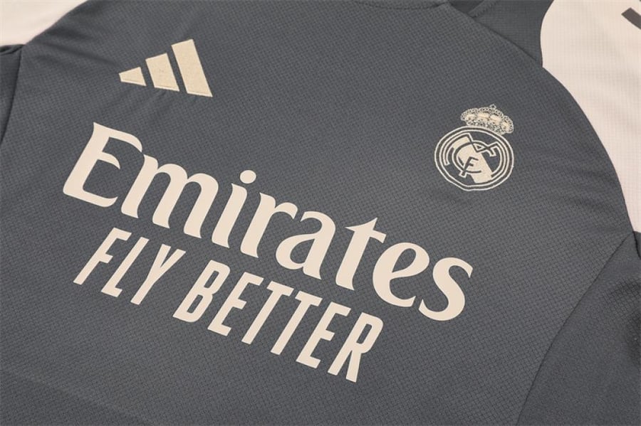 Real Madrid 2024-2025 summer training set gray