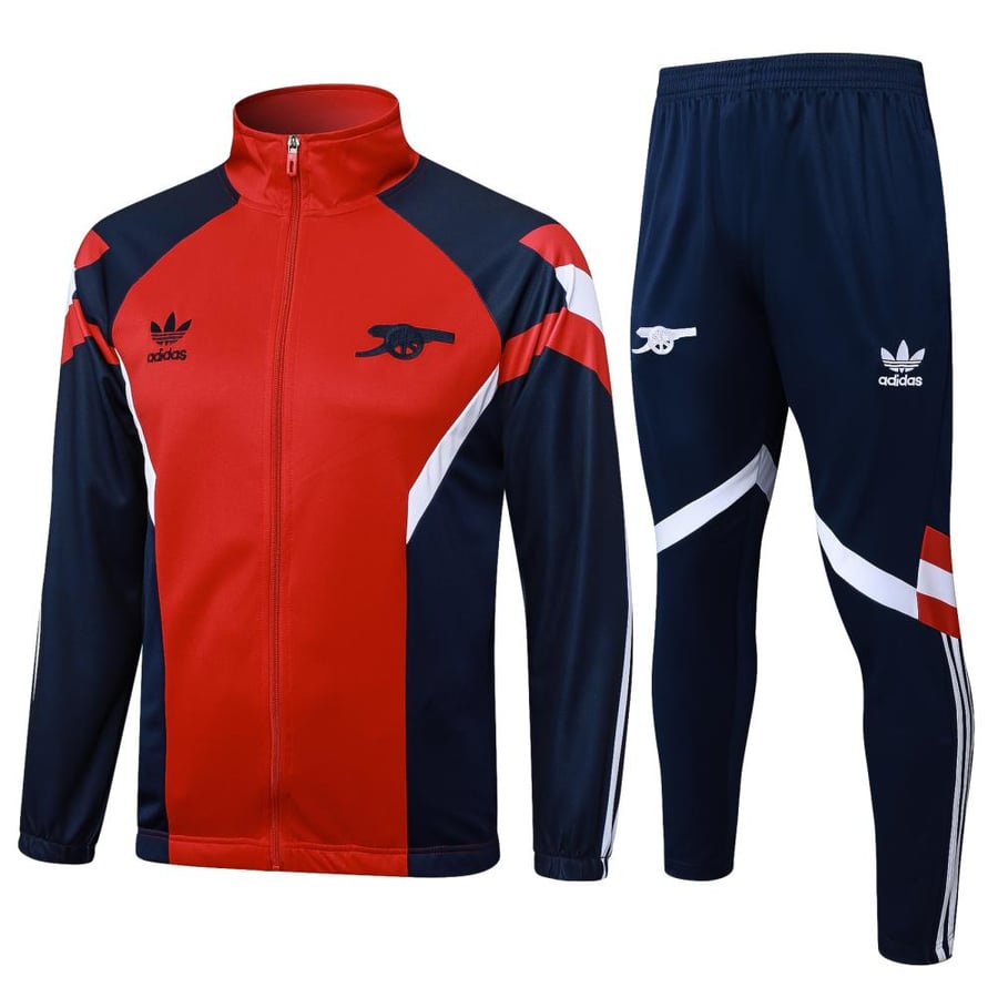 Arsenal training set 2024-2025 red (2) full zipper