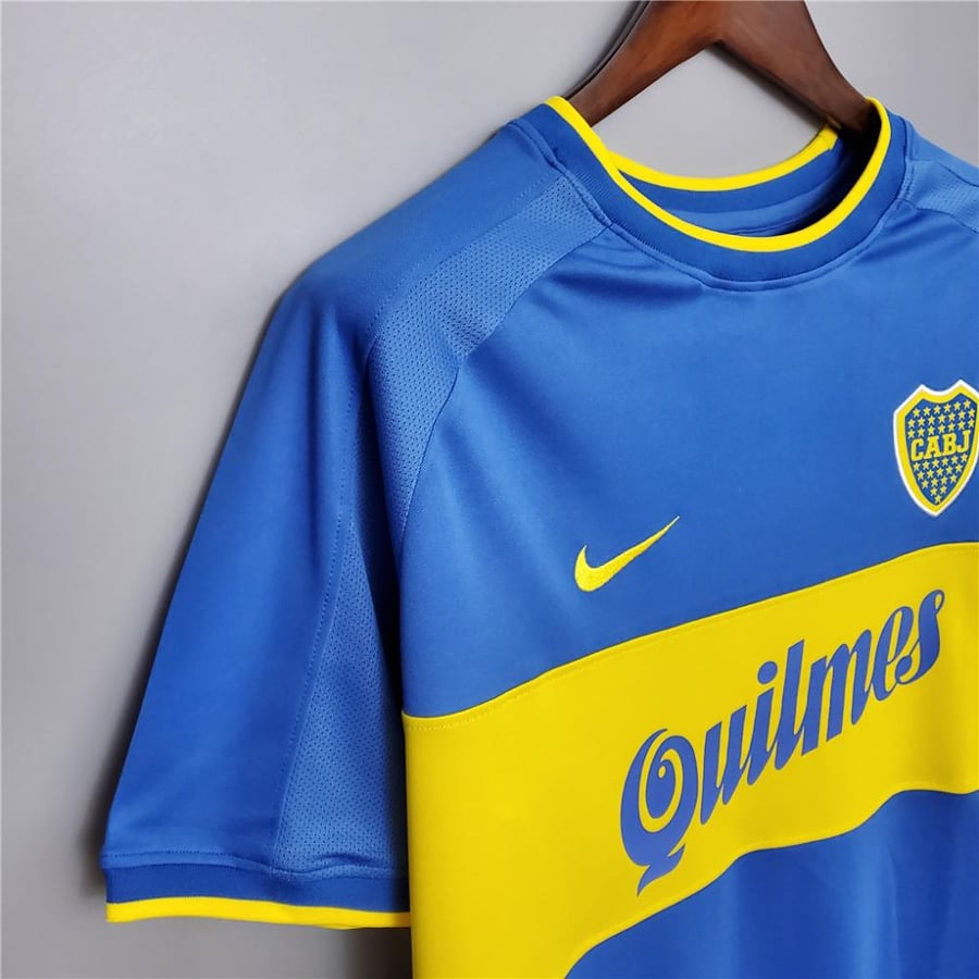 Boca Juniors set for the 1999-2000 season, blue