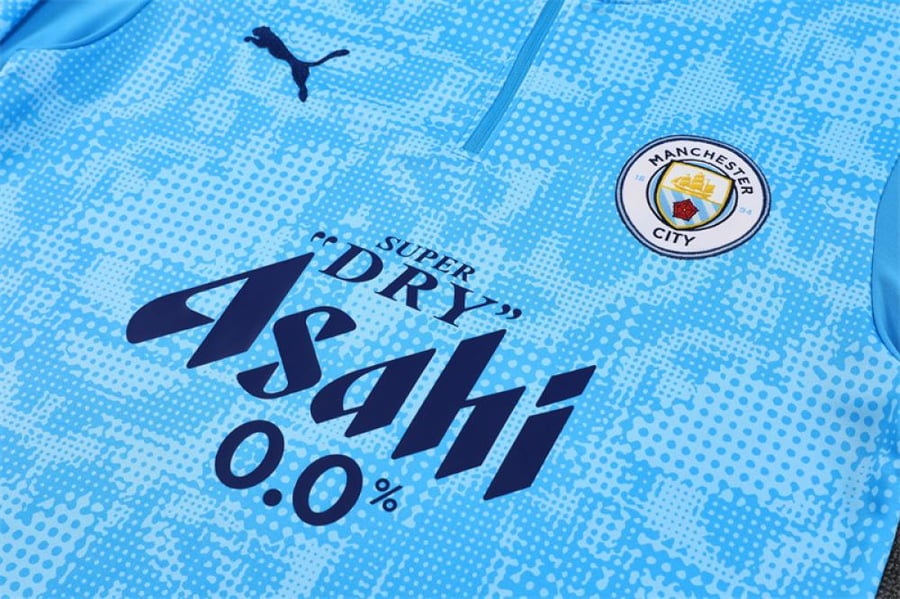 Manchester City winter training set 2025-2026 sky blue