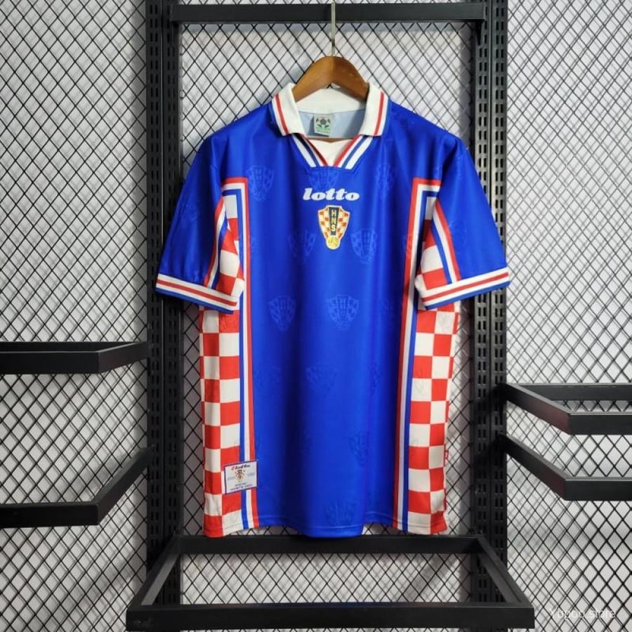 Croatia national team set 1998 season blue