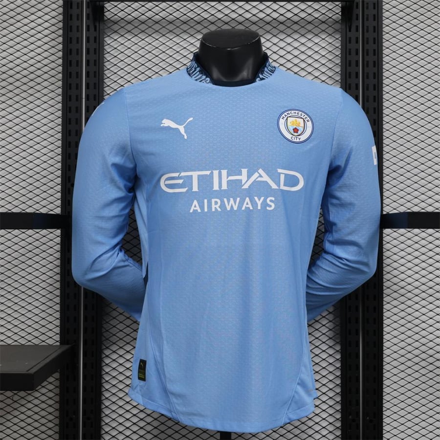Manchester City main kit 2024-2025 long sleeve