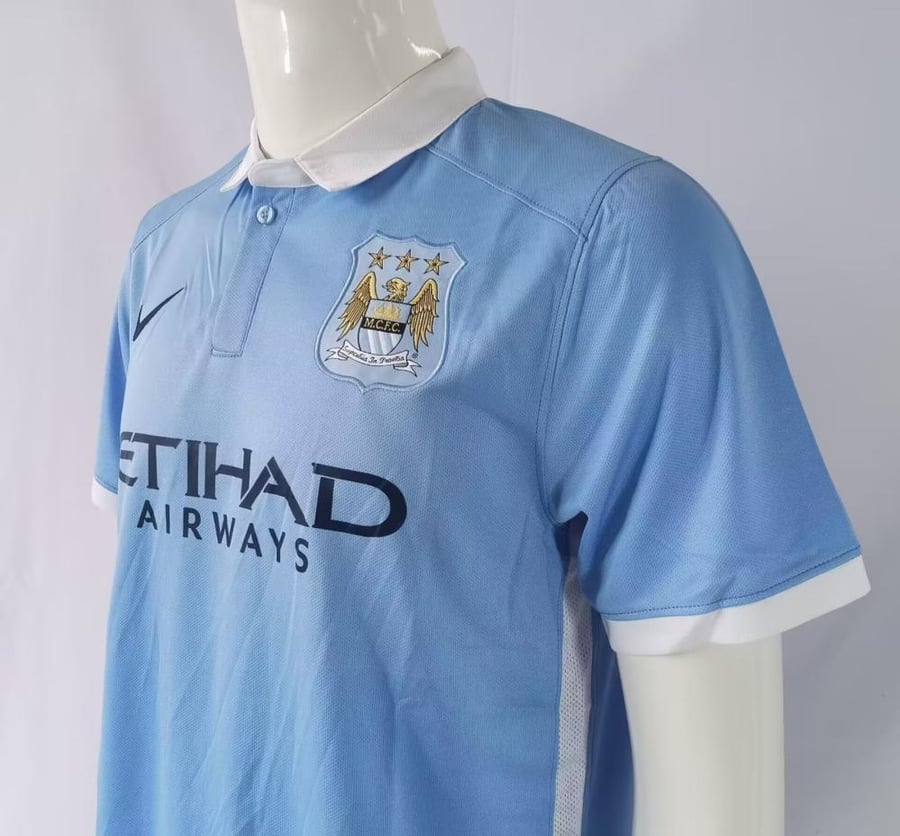 Manchester City kit for the 2015-2016 season, sky blue