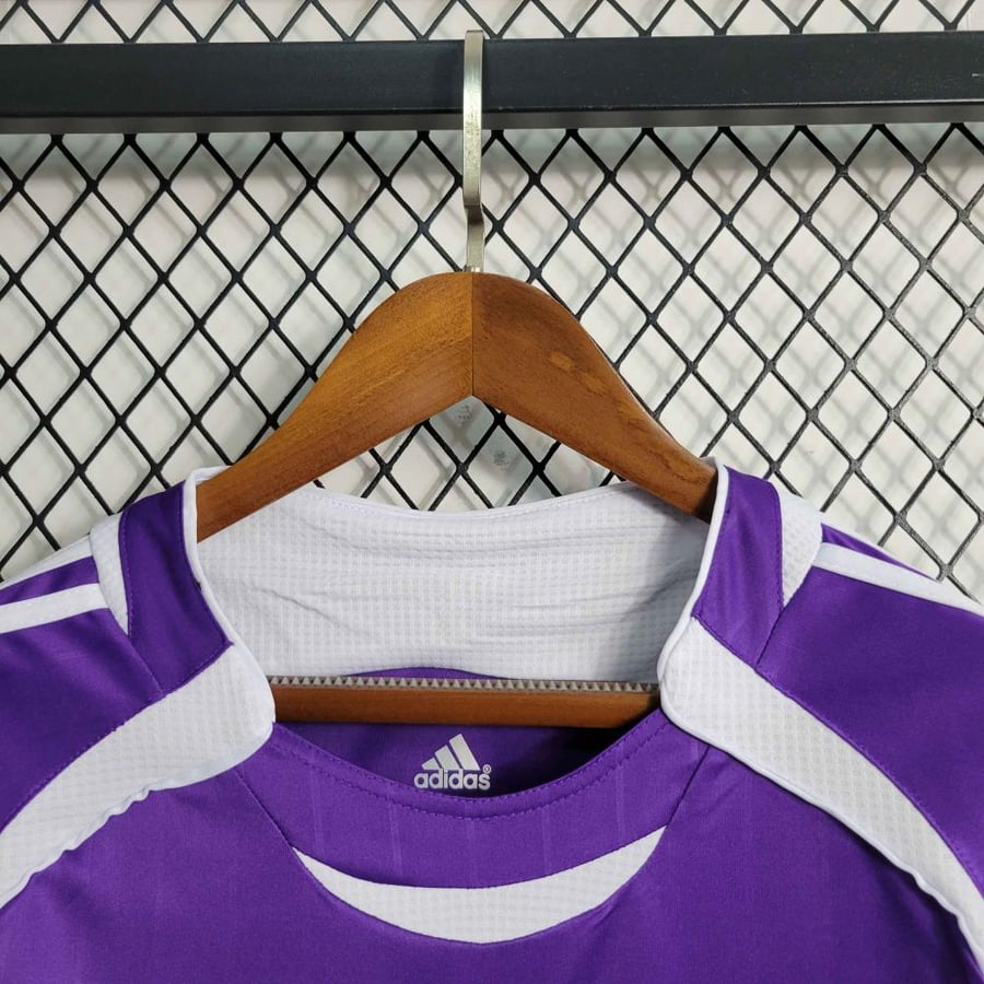 Real Madrid kit for the 2006-2007 season purple