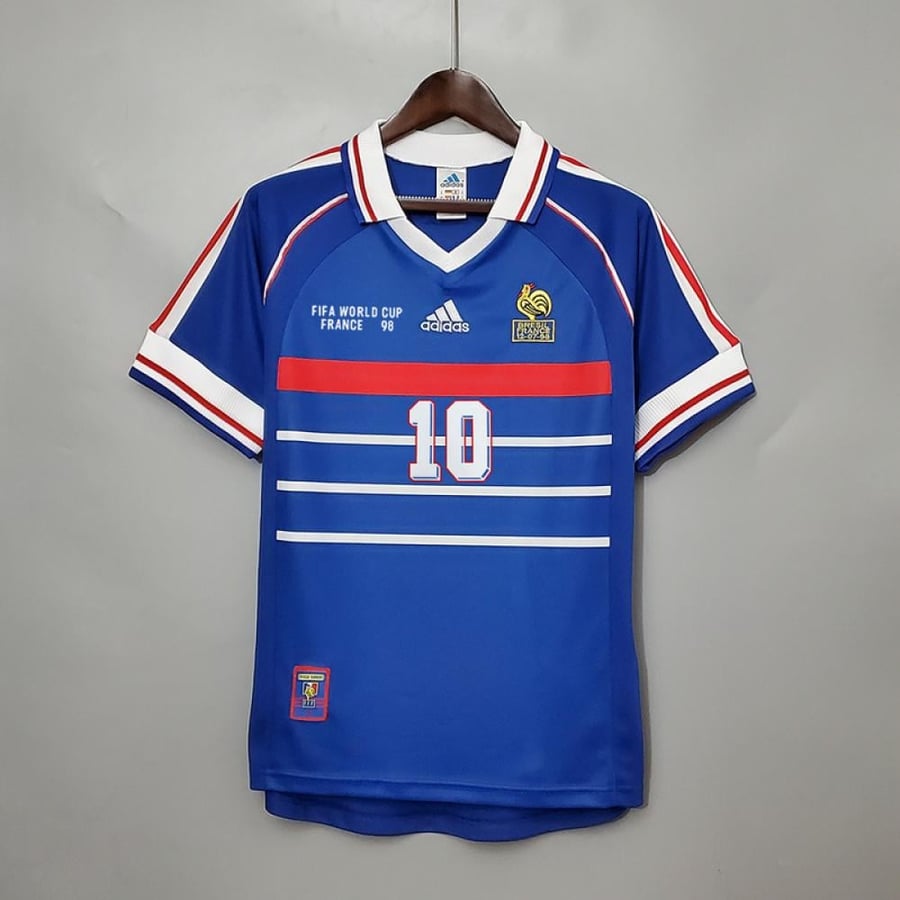 طقم منتخب فرنسا الازرق موسم 1998