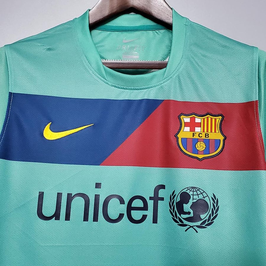 Barcelona kit for the 2010-2011 season, sky blue