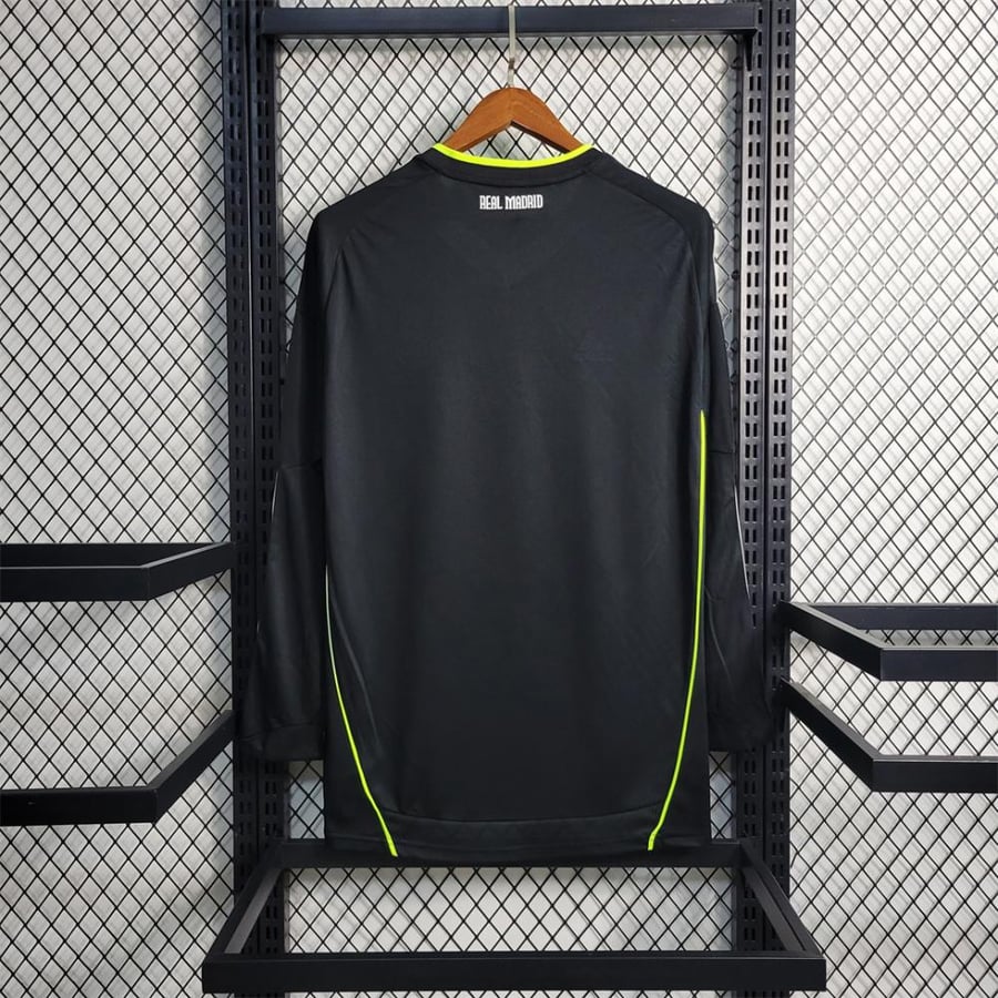 Real Madrid kit for the 2010-2011 season, black, long sleeve