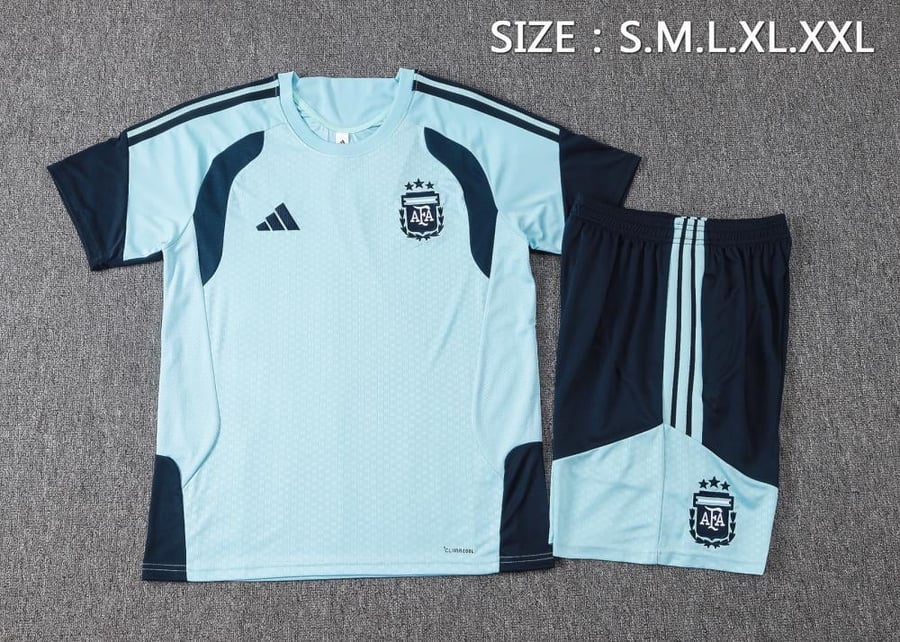 Argentina national team summer training set 2026-2027 sky blue