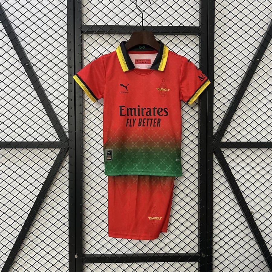 طقم ميلان off-white replica 2024-2025 اطفال