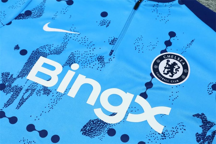 Chelsea winter training set 2024-2025 blue