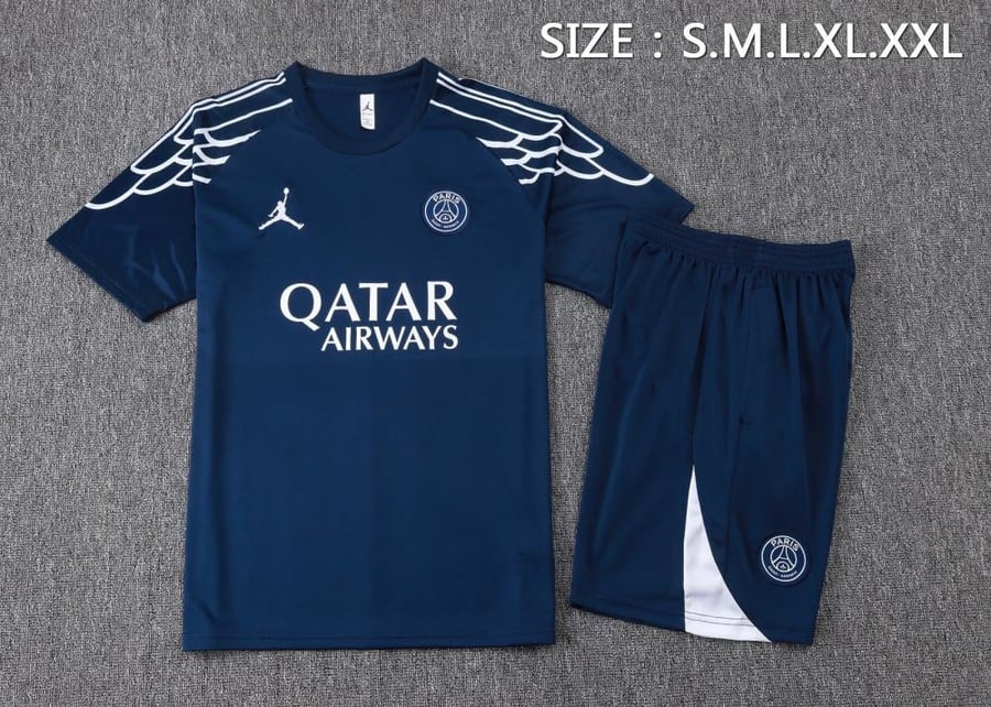 Paris Saint-Germain 2025-2026 summer training set navy