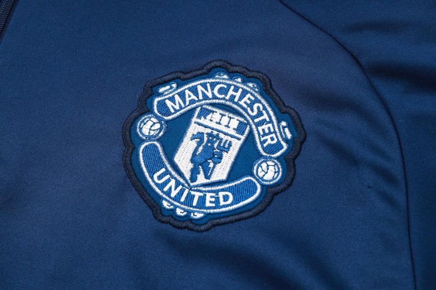 Manchester United 2024-2025 winter training set navy
