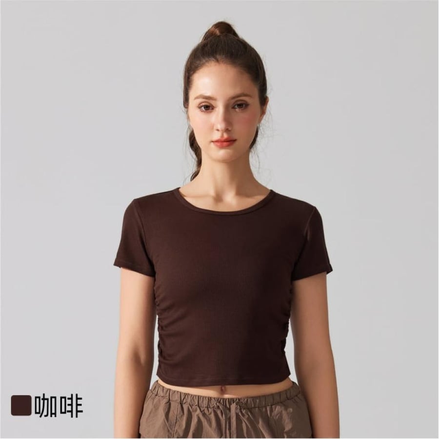Women's sports T-shirt, Al-W 27 brand, alo cross-border