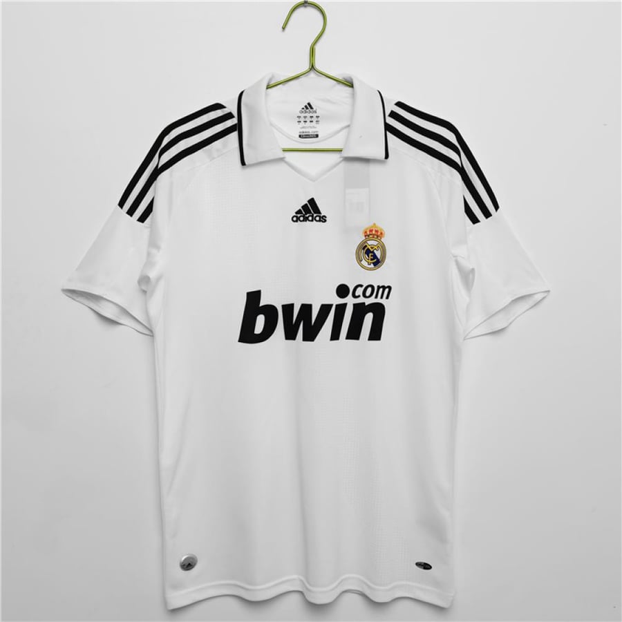 طقم ريال مدريد موسم  2008-2009 ابيض