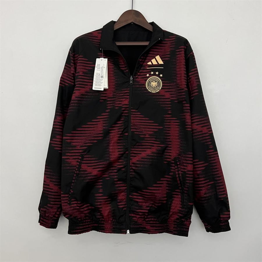 Germany national team double-sided jacket 2024-2025 black and red