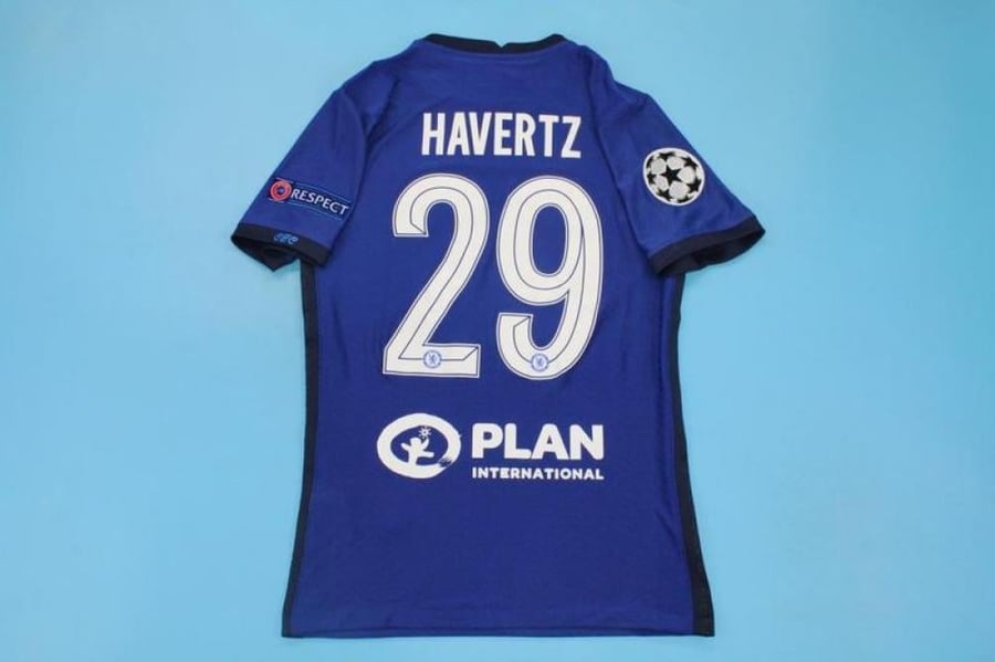 Chelsea kit for the 2020-2021 season, blue